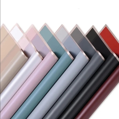 Good price Shinewrap Factory Direct Price 2024 Hot Sale Golden Edge Flower Wrapping Paper Bouquet Florist Gift Packing Paper online