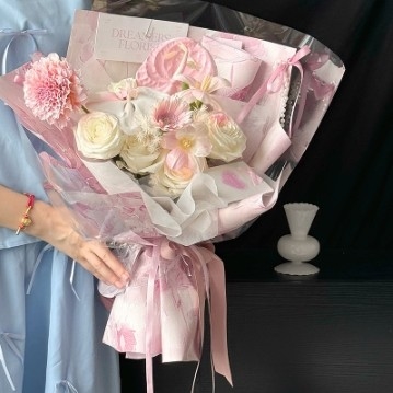 Brilliant Series Flower Wrapping Paper Wholesale Flowers Floral Materials Flower Shop Supplies Relief Art Flower Wrapping Paper