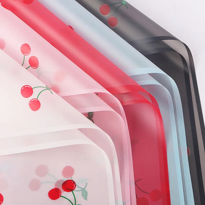 Good price Customized Color Lizhiran Cherry Blossom Matte Waterproof Flower Wrapping Paper 60*30*3cm Packing Size for Flower Arrangement online