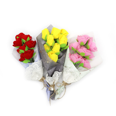 Good price 18x33cm Non-woven Fabric Children's DIY Handmade Flower Bouquet Perfect for Teachers' Day and Mother's Day online