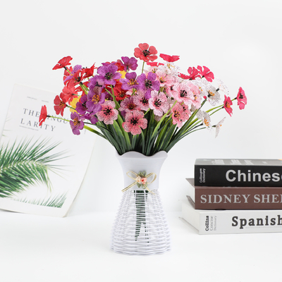 Good price 20x30cm Artificial Flower Bouquet Violet Flower Bundle for Wedding Home Decor Photography in Multiple Colors online