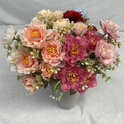 Good price Wedding set, home photography props, peony simulation bouquet online