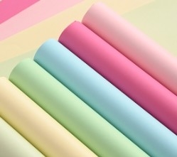 Good price New thickened cowhide shaped paper bouquet packaging paper online