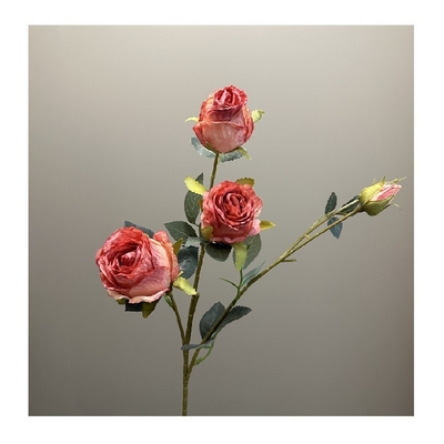Good price Retro charred rose artificial flower home decoration, wedding decoration online