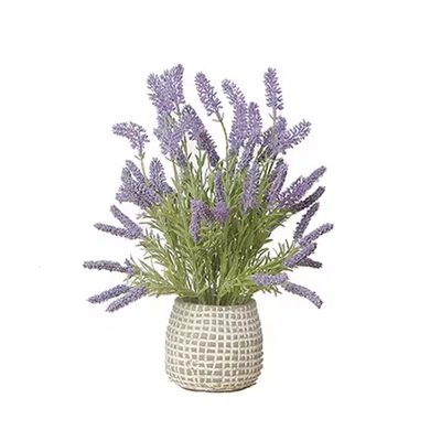 Good price 42cm Factory Direct Sale Bonsai Plants Lavender for Indoor Decoration Housewarming Gift Artificial Flowers online