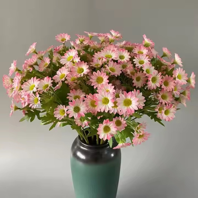 Good price Marguerite Flower Daisy Bouquet Silk Artificial Daisy Flowers Valentines Flowers Wedding Decor Chamomile online