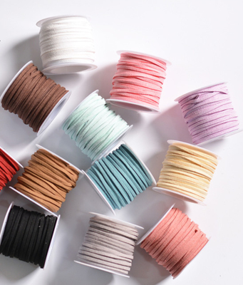 Good price Weiyi 5-meter deer skin rope, Korean velvet belt, leather rope, fresh flowers, ribbons, decorative bouquets, packaging materials, handmade DIY accessories online