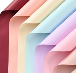 Good price Korean Style First Love Paper Solid Color Ouya Paper Flower Packaging Paper online