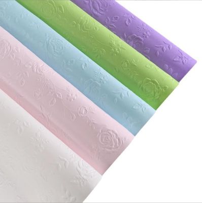 Good price Wholesale of embossed texture elegant paper, thickened flower bouquet wrapping, popular art paper, diy flower packaging, three-dimensional embossed paper online