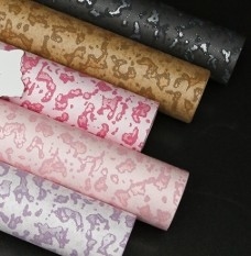 Good price 57*57cm Leopard Pattern Flower Packaging Paper for Sweet and Spicy Valentine's Day Bouquets Florist Wrapping online