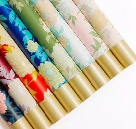 Good price Yuyin Paper National Color Peony Vintage Flower Packaging Paper online