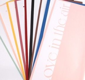 Good price Love Atmosphere Waterproof Floral Flower Packaging Paper online