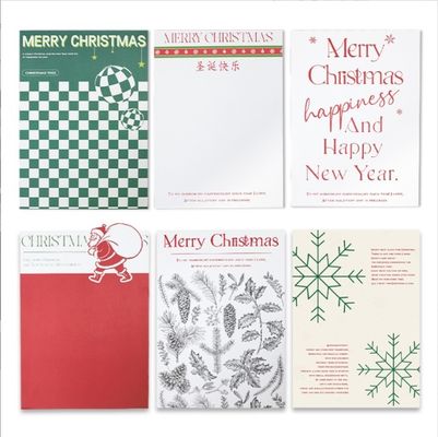 Good price New Christmas wrapping paper gift box, Christmas Eve apple and peace fruit handmade diy flower bouquet gift paper online