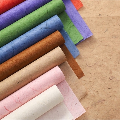 Good price Thickened linen fiber paper with a high-end feel for flower bouquet wrapping paper and handcrafted flower shop floral art materials online