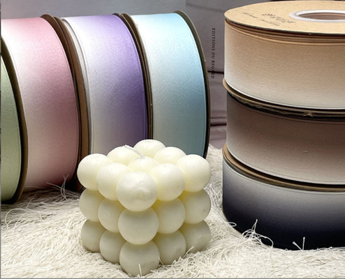 Good price New Gradient 1.0cm Ribbon Clothing Accessories Bow DIY Accessories Birthday Flowers Festival Gift box binding strap online
