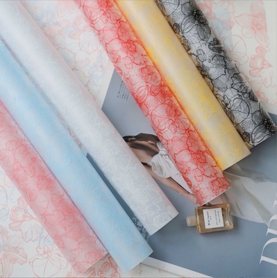 Good price New Nosa Paper series - Phalaenopsis waterproof matte, popular flower bouquet wrapping paper for flower shops and floral art materials online