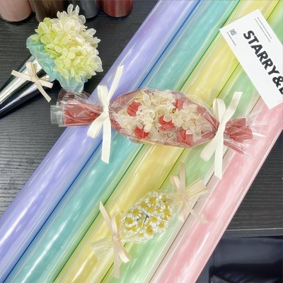 Good price Flower wrapping paper, 6 strands of glass texture, glass cup, flower wrapping paper, hand-rolled paper, flower shop wrapping paper, colored paper online
