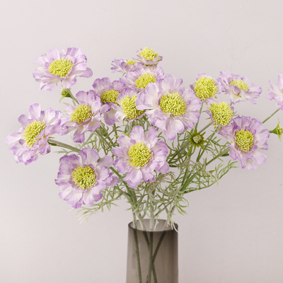 Good price Simulation Wheel Peak Chrysanthemum Pine Cordyceps Home Fake Flower Placement Props Decoration Cornflower Simulation Flower Plastic online