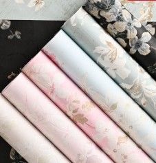 Good price Hot gold jade flower edge art waterproof floral arrangement flower packaging paper online