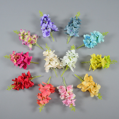 Good price Simulated hyacinth flower string home decoration photography props arrangement ornaments ethnic headwear production accessories silk flowers online