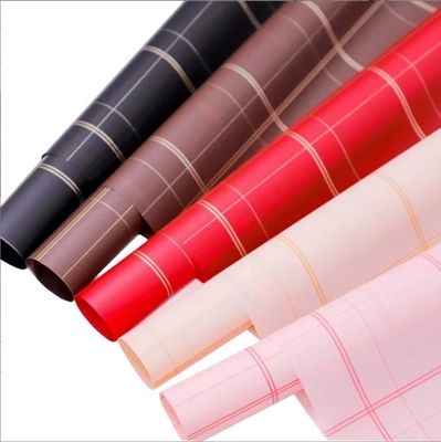 Good price New large-checkered best-selling flower bouquet packaging paper, flower wrapping paper, flower shop materials, gift presents, flower art, flower wrapping paper online