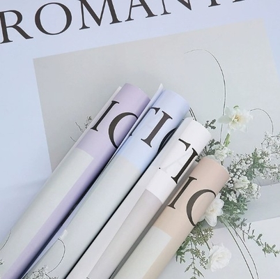 Good price Minimally designed romantic life waterproof floral flower wrapping paper online