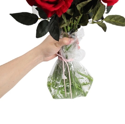 Good price Bouquet Packing Paper Waterproof Gift Bouquets Transparent Cellophane Packaging Materials Many Colors for Fresh Flowers online