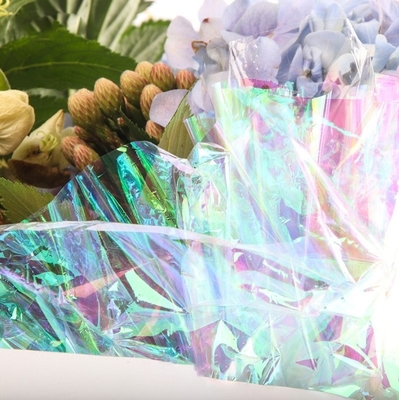 Good price Florist Wrapping Paper End Iron-Colored Rainbow Film Waterproof Fresh Flower Gifts and Beautiful Flower Bouquets online