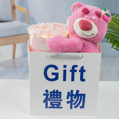 Good price Graduation bouquet gifts, little bear soap, rose dolls, goddess dolls, birthday gifts, Valentine's Day gift wholesale online