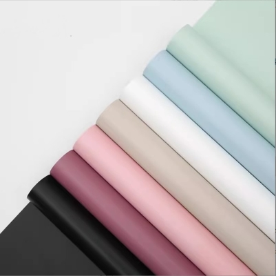 Good price Morning Mist Single-Color Solid Color Skin Feel Waterproof Matte Film Flower Art Roll Fresh Flower Bouquet Wrapping Paper online