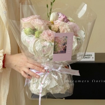 Good price 57*57cm Specialty Paper Graceful and Colorful Sydney Floral Packaging Paper Floral Flower online