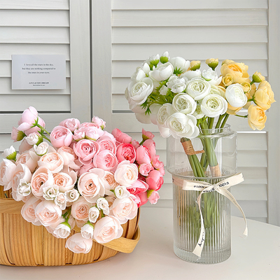 Good price Ins Wind Lotus Simulation Flower Fake Flower Wedding Hall Holding Bouquet Small Fresh Simple Home Decoration Photography Props online