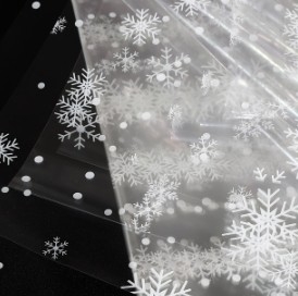 Good price Partysu Transparent Snow Glass Waterproof Floral Flower Packaging Paper Shipping Time 30-45 Days online