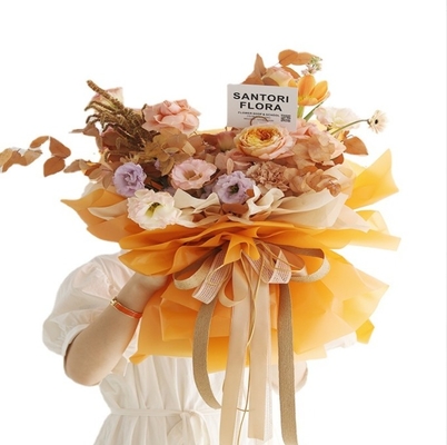 Good price Thickened Korean Vegetarian Paper 58*58cm Waterproof Matte Paper for Flower Packaging online