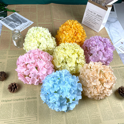 Good price New simulation of large embroidered ball flowers for weddings, wedding halls, home decor, living rooms, decorative flower arrangements, road guidance, floral arrangements online