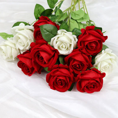 Good price Valentine's Day New Swan Velvet Fabric Flower Packaging Paper online