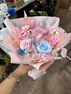 Good price Inkjet Handmade Dongba Paper Floral Flower Packaging Paper for Bouquet Packing in Many Colors online