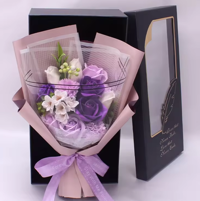 Good price Rose Soap Flower Bouquet Gift Mother's Day Flower Bouquet Gift Box New Products Unique Flowers Gift online