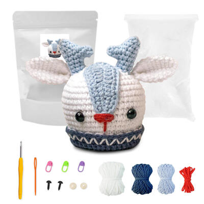 Good price Hot Sale DIY Pure Hand-made Crochet Doll with Cotton and Silk Thread Materials Set Wholesale Christmas Decoration online