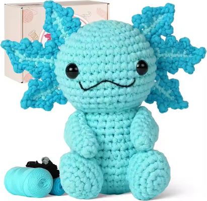 Good price Eco Friendly Soft Yarn Crochet Doll Set Creative Handicraft Gift for Children Essential Sewing Weaving Toys for Beginners online