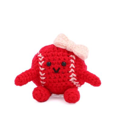 Good price Wholesale Hot-selling Sports Baseball Handmade Crochet Amigurumi Dolls for Decoration Ornaments Holiday Gifts online