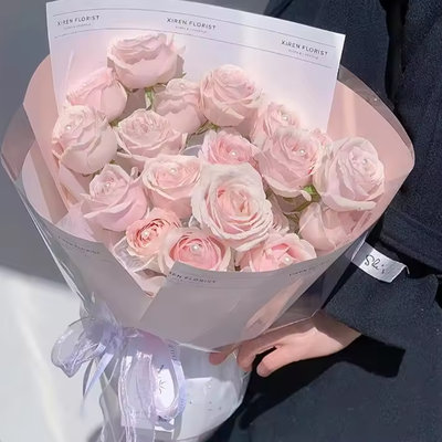 Good price Scented Handmade Artificial Flowers Valentine's Day Gifts Customizable Wholesale Prices High Quality Soap Flower Bouquet online