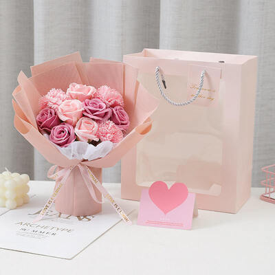 Good price Hot Selling Scented Soap Flower Bouquet Customizable Festive Bouquet for Mother's Day Valentine Multi-Holiday Gifts online