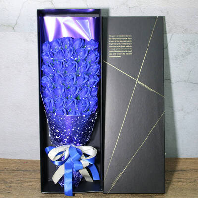 Good price 33 Premium Embossed Rose Soap Flower Bouquet Gift Box Creative Gift for Valentines Day Birthdays Christmas & More online