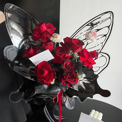 Good price Handmade Butterfly Wing Eternal Rose Soap Flower Bouquet Natural Texture Antibacterial Preserved Roses Holiday Gift Bouquet online