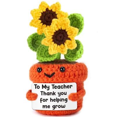 Good price Crochet Lion Handmade Crochet Inspirational Cheer Gifts Men Women Cute Crochet Stuffed online
