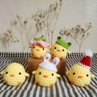 Good price Wholesale Crochet Knitted Stuffed Animal Dolls Cute online