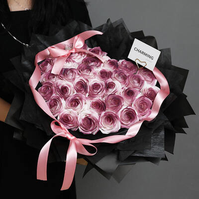 Good price Handmade Artificial Flowers Valentine's Day Gifts Scented Wholesale Prices High Quality Customizable Soap Flower Bouquet online