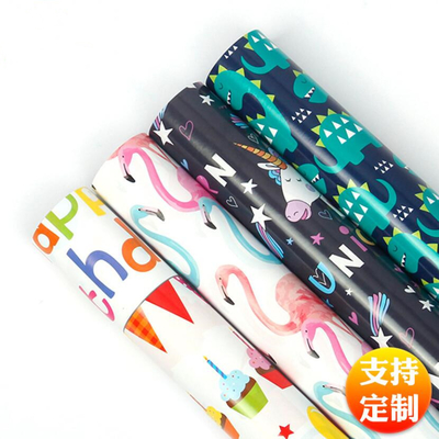 Good price 60gsm Inkjet Gift Wrap Paper Roll for Printing and Packaging online