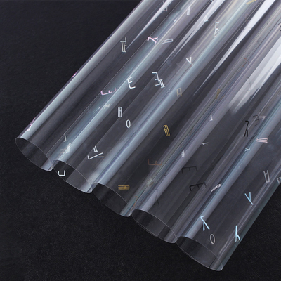 Good price Waterproof Transparent Flower Wrapping Paper Printed 6m Wrapping Paper online